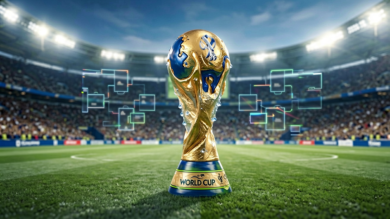 World Cup 高清直播界面展示实时比分、赛程和比赛追踪